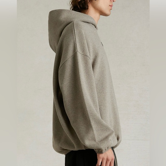 Fear of God Heather Grey Hoodie - Picture 7 of 7